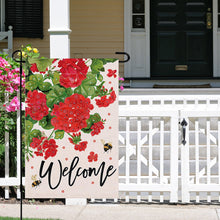 Load image into Gallery viewer, Spring Tulip 5D DIY Diamond Outdoor Flags Double Sided Diamond Art Vertical Flag

