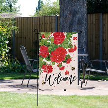 Load image into Gallery viewer, Spring Tulip 5D DIY Diamond Outdoor Flags Double Sided Diamond Art Vertical Flag
