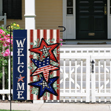 Load image into Gallery viewer, Spring Tulip 5D DIY Diamond Outdoor Flags Double Sided Diamond Art Vertical Flag
