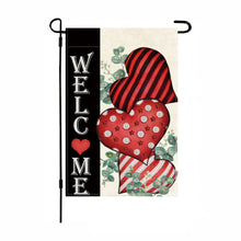 Load image into Gallery viewer, Spring Tulip 5D DIY Diamond Outdoor Flags Double Sided Diamond Art Vertical Flag
