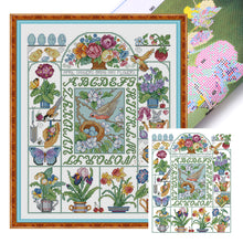 Load image into Gallery viewer, Spring garden-41*51CM  14CT Stamped Cross Stitch (Fairy Brand)
