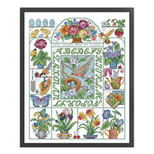 Load image into Gallery viewer, Spring garden-41*51CM  14CT Stamped Cross Stitch (Fairy Brand)
