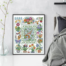 Load image into Gallery viewer, Spring garden-41*51CM  14CT Stamped Cross Stitch (Fairy Brand)
