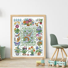 Load image into Gallery viewer, Spring garden-41*51CM  14CT Stamped Cross Stitch (Fairy Brand)
