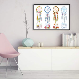 Dream catcher-38*29CM  14CT Stamped Cross Stitch (Xiaobai Brand)