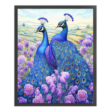 Load image into Gallery viewer, Peacock-45*55CM  16CT Stamped Cross Stitch
