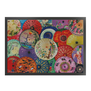 Chinese style - umbrella-124*89CM  14CT Stamped Cross Stitch (Xiaobai Brand)