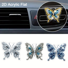 Load image into Gallery viewer, 4pc Flower Animal DIY Diamond Painting Car Air Vent Clip Air Freshener for Adult
