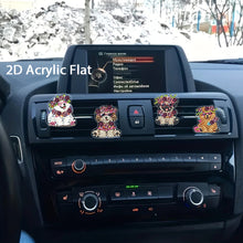 Load image into Gallery viewer, 4pc Flower Animal DIY Diamond Painting Car Air Vent Clip Air Freshener for Adult
