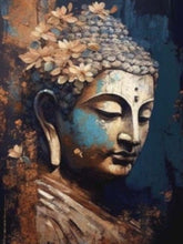 Load image into Gallery viewer, Buddha 35*50CM(Canvas) Full Round Drill Diamond Painting
