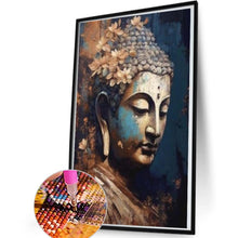 Load image into Gallery viewer, Buddha 35*50CM(Canvas) Full Round Drill Diamond Painting
