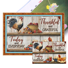 Load image into Gallery viewer, Retro poster-Farm chickens-40*60CM  11CT Stamped Cross Stitch
