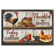 Load image into Gallery viewer, Retro poster-Farm chickens-40*60CM  11CT Stamped Cross Stitch
