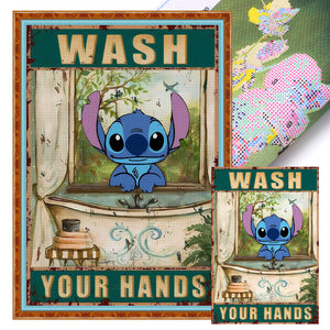 Retro poster-Stitch-40*60CM  11CT Stamped Cross Stitch