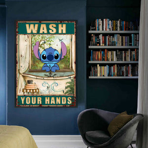Retro poster-Stitch-40*60CM  11CT Stamped Cross Stitch