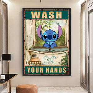 Retro poster-Stitch-40*60CM  11CT Stamped Cross Stitch