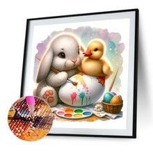 Load image into Gallery viewer, Easter Bunny Egg 30*30CM(Canvas) Full Round Drill Diamond Painting
