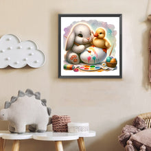 Load image into Gallery viewer, Easter Bunny Egg 30*30CM(Canvas) Full Round Drill Diamond Painting
