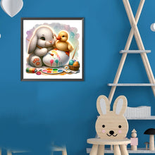 Load image into Gallery viewer, Easter Bunny Egg 30*30CM(Canvas) Full Round Drill Diamond Painting
