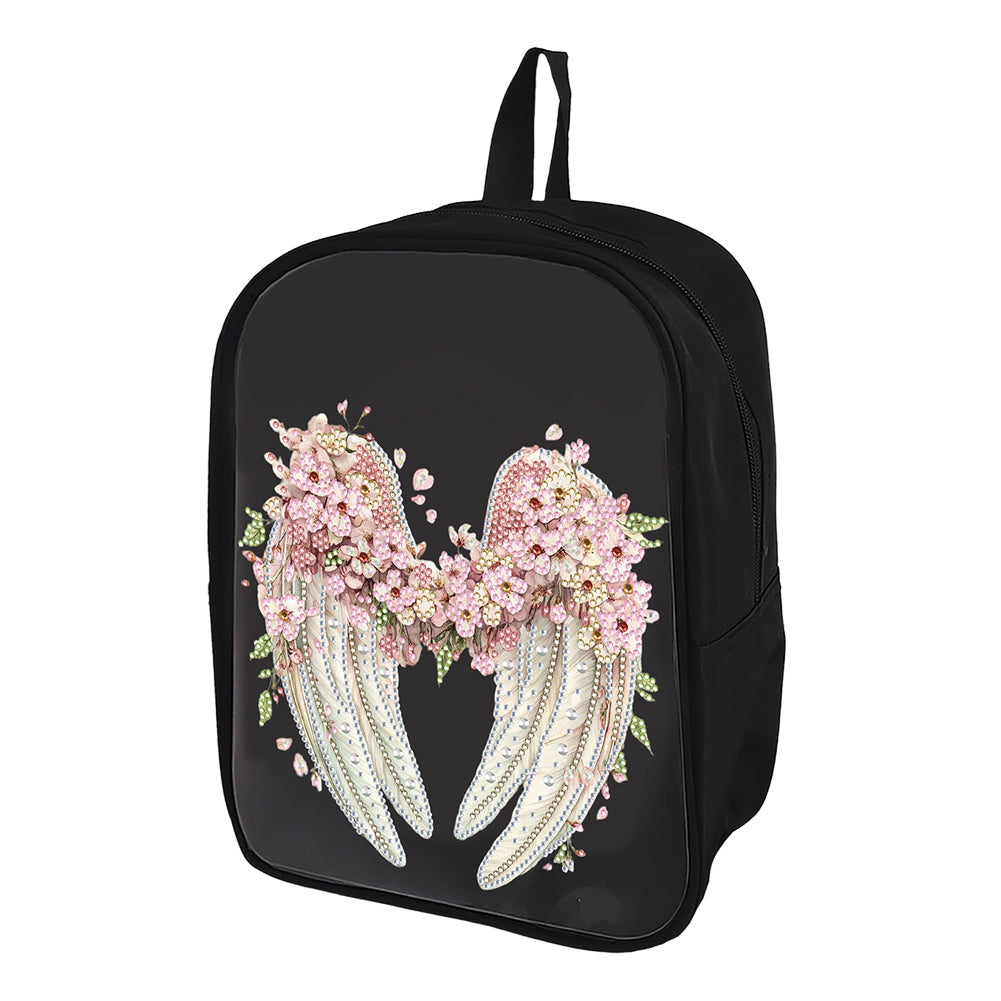Mermaid Special Shape Diamond Art School Bag Diamond Art Knapsack for Art Crafts