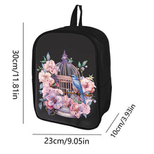 Load image into Gallery viewer, Mermaid Special Shape Diamond Art School Bag Diamond Art Knapsack for Art Crafts

