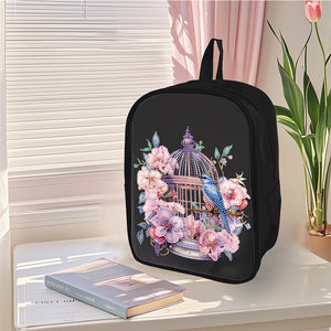 Mermaid Special Shape Diamond Art School Bag Diamond Art Knapsack for Art Crafts