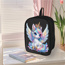 Load image into Gallery viewer, Mermaid Special Shape Diamond Art School Bag Diamond Art Knapsack for Art Crafts

