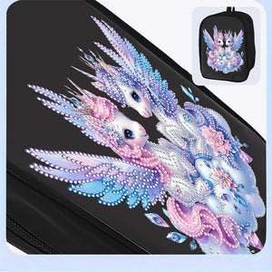Mermaid Special Shape Diamond Art School Bag Diamond Art Knapsack for Art Crafts