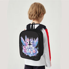Load image into Gallery viewer, Mermaid Special Shape Diamond Art School Bag Diamond Art Knapsack for Art Crafts
