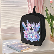 Load image into Gallery viewer, Mermaid Special Shape Diamond Art School Bag Diamond Art Knapsack for Art Crafts
