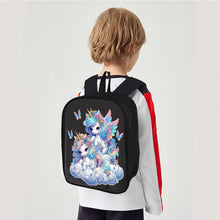 Load image into Gallery viewer, Mermaid Special Shape Diamond Art School Bag Diamond Art Knapsack for Art Crafts
