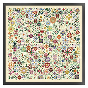 Beautiful pattern-55*55CM  14CT Stamped Cross Stitch (Xiaobai Brand)