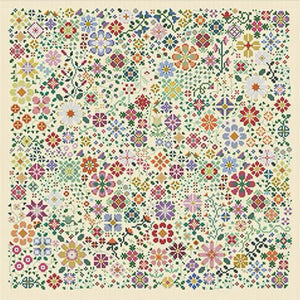 Beautiful pattern-55*55CM  14CT Stamped Cross Stitch (Xiaobai Brand)