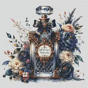 Midnight dream perfume bottle-72*70CM  14CT Stamped Cross Stitch (Fairy Brand)