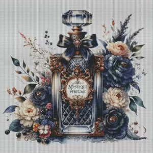 Midnight dream perfume bottle-72*70CM  14CT Stamped Cross Stitch (Fairy Brand)