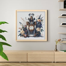 Load image into Gallery viewer, Midnight dream perfume bottle-72*70CM  14CT Stamped Cross Stitch (Fairy Brand)

