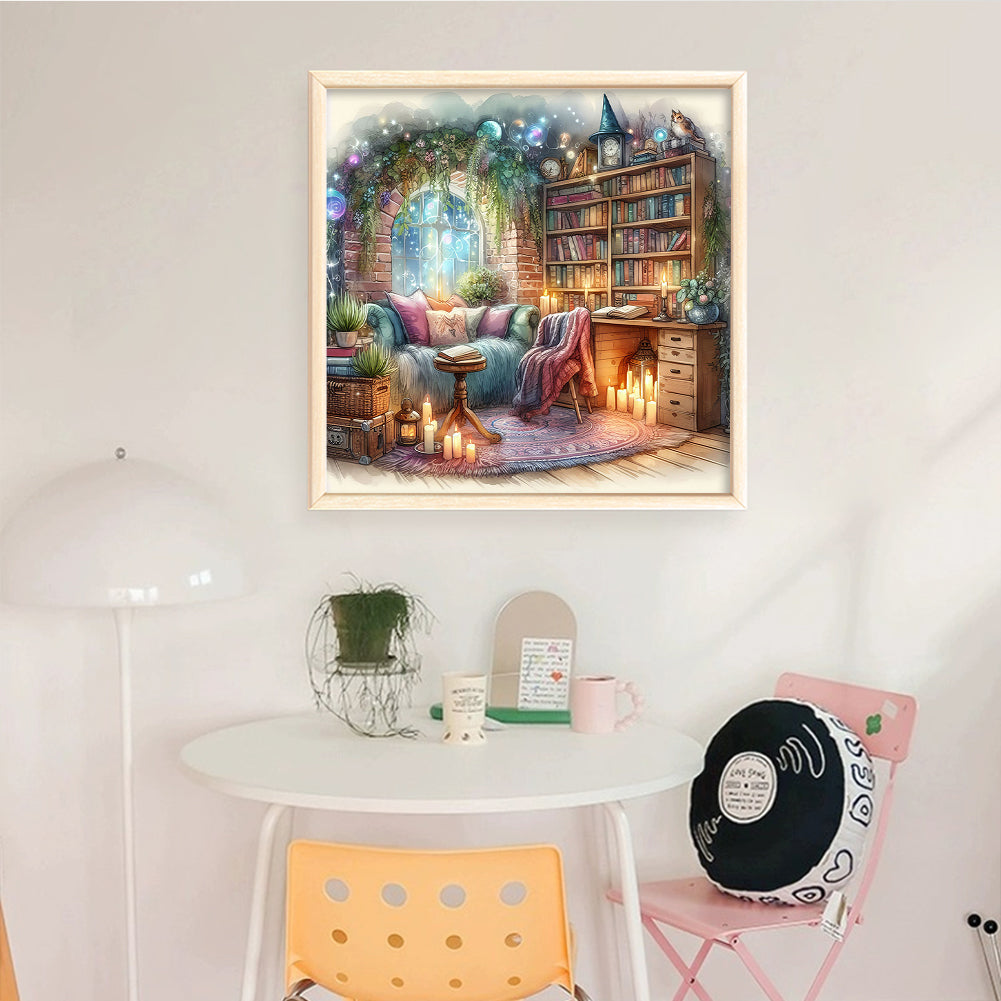 Warm Room - Full 11CT Counted Cross Stitch 50x50CM - Yishu