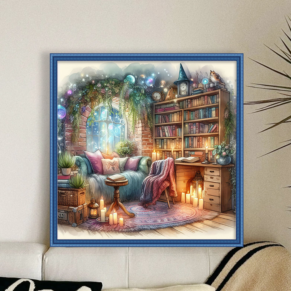 Warm Room - Full 11CT Counted Cross Stitch 50x50CM - Yishu