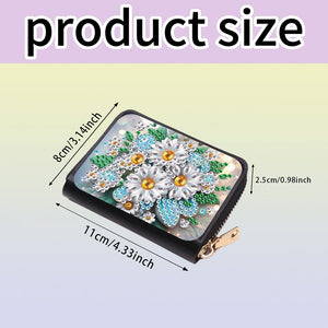 5D DIY Diamond Painting Wallet Diamond Painting Card Holder Coin Purse DIY Craft