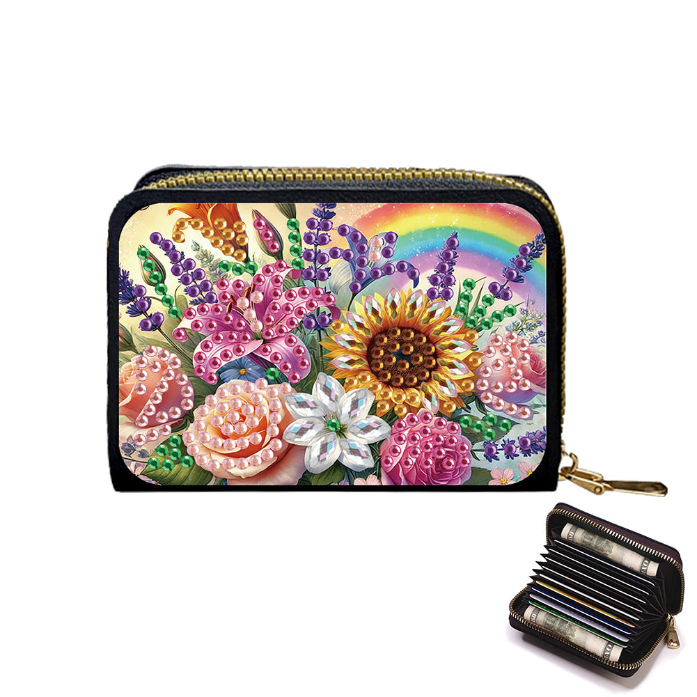 5D DIY Diamond Painting Wallet Diamond Painting Card Holder Coin Purse DIY Craft