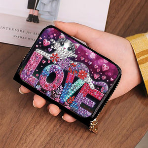 5D DIY Diamond Painting Wallet Diamond Painting Card Holder Coin Purse DIY Craft