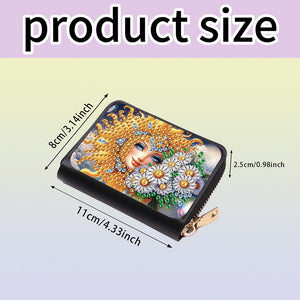 5D DIY Diamond Painting Wallet Diamond Painting Card Holder Coin Purse DIY Craft