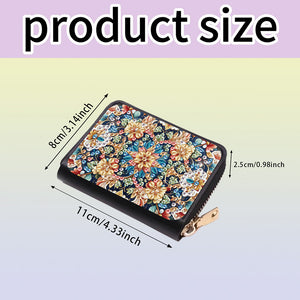 5D DIY Diamond Painting Wallet Diamond Painting Card Holder Coin Purse DIY Craft