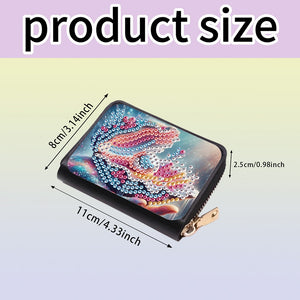 5D DIY Diamond Painting Wallet Diamond Painting Card Holder Coin Purse DIY Craft