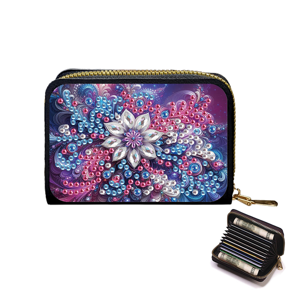 5D DIY Diamond Painting Wallet Diamond Painting Card Holder Coin Purse DIY Craft