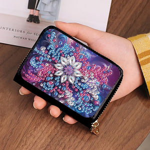 5D DIY Diamond Painting Wallet Diamond Painting Card Holder Coin Purse DIY Craft