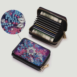 5D DIY Diamond Painting Wallet Diamond Painting Card Holder Coin Purse DIY Craft