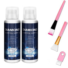 Load image into Gallery viewer, 240ml Diamond Painting Sealer with Brushes Diamond Painting Accessories (Black)
