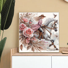 Load image into Gallery viewer, Horse 30*30CM(Canvas) Partial Special Shaped Drill Diamond Painting
