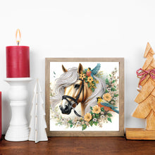 Load image into Gallery viewer, Horse 30*30CM(Canvas) Partial Special Shaped Drill Diamond Painting
